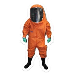陽圧化学防護服